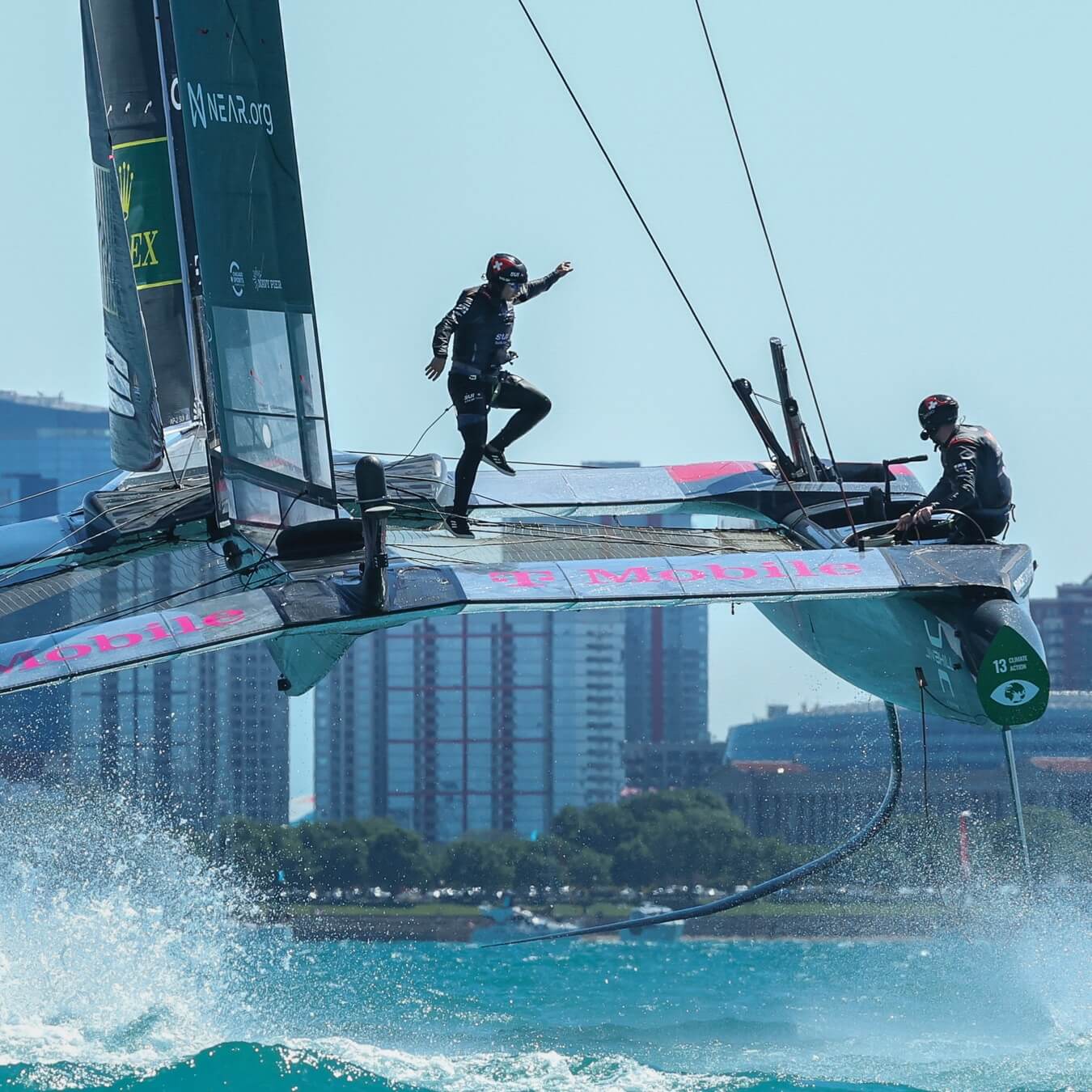 Rolex and Yachting SailGP