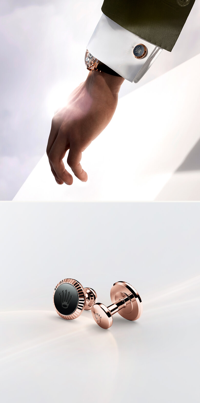 Rolex Accessories Fluted Cufflinks Rolexcufflinks